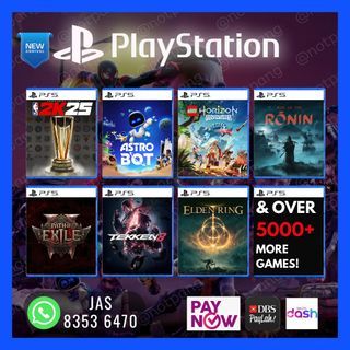 ⭐️PS4/PS5 | PlayStation 4/PlayStation 5 Games Digital PS Store | NBA 2K25 | Astro Bot | Lego Horizon Adventures | Rise Of Ronin | Path of Exile | Tekken 8 | Elden Ring⭐️