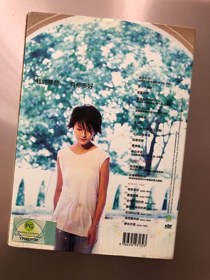 Jolin CD (Category: CDs & DVDs) located in Singapore. Submitted by weeamanda (Listing ID 1348833872, Image 2). Description: Just her CD and bonus VCD for sale at $8 .