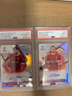 Liverpool Elliott PSA auto card