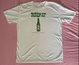 Rare Edition Collectible White T-Shirt by Heineken