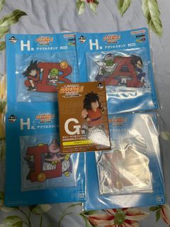 Dragonball Kuji Prizes