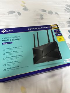 TP-Link AX1800 Dual Band Wi-Fi 6 Router