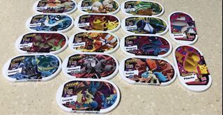 Pokemon Star Medallions - Various Characters