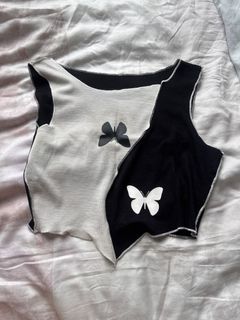 Butterfly Patchwork Tank Top