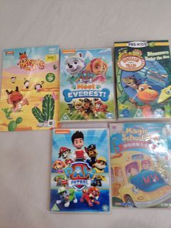 Kids' DVD Bundle: Paw Patrol, Dinosaur Train, Magic School Bus