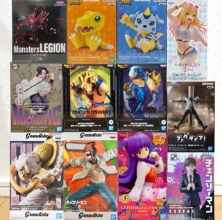 Yu Gi Oh Slifer Grandista Gear 5 Luffy Chainsaw Man Ranma 1/2 Glitter & Glamours Digimon Sofvimates Agumon Gabumon Dragon Ball Match Makers Super Saiyan Goku Majin Vegeta FigLife! Zoro Maximatic Demon Slayer Shinobu Marin Kitagawa Coreful Figure Figurine
