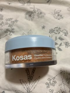 Kosas cloud set translucent peachy powder