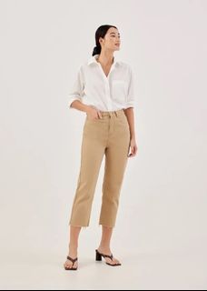 Lb love bonito lovebonito Aurelie High Rise Straight Crop Straight Leg Jeans size 25