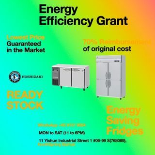 Hoshizaki Inverter Fridge