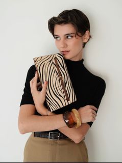 Verafied zebra shoulder bag