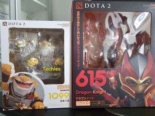 Dota 2 Nendoroid Techies & Dragon Knight Figures