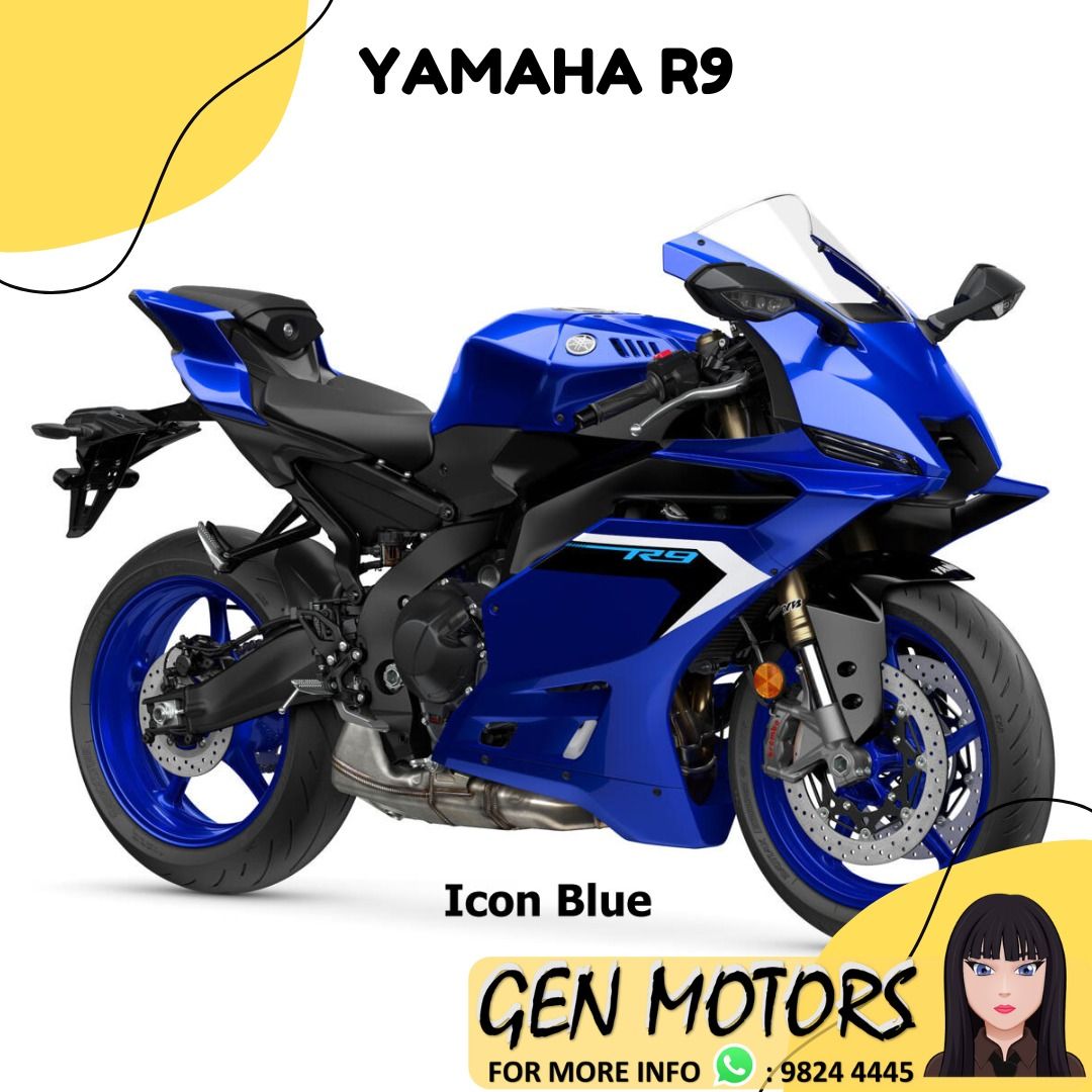 2025 Yamaha R9 | 2025 Yamaha R1 | YZF-R9 | YZF-R1 🔥 (Category: Class 2) located in Singapore. Submitted by genmotors (Listing ID 1139230121, Image 1). Description: Looking to get a brand new bike? Read my reviews! Also, Let me know how much you are looking to downpayment along with your dob and 2b passing date so that I can check on your insurance price and provide you with the full price breakdown 😊👍🏻 For full cash, same thing let me know th