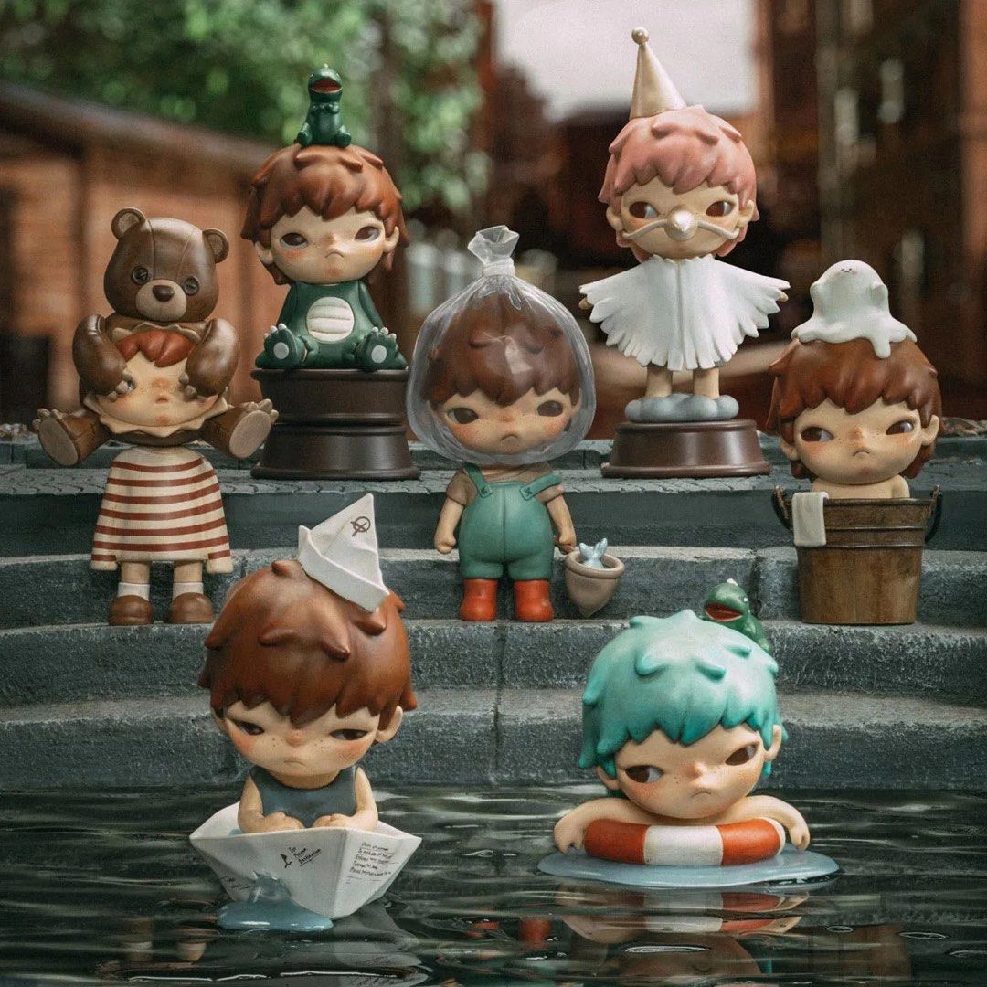 Hirono Figures (Authentic else refund) (Category: Designer & Blind Box Toys) located in Singapore. Submitted by darfyduck (Listing ID 1400651552, Image 5). Description: ✨Hirono Figures✨ Breakout Plan - $14 Get Lucky - $13 Daydreaming - $14 Back off - $13 Destroyer - $18 The Businessman - $11 The Conceited Man - $11 The Tippler - $11 The Switchman - $12 Fool - $14 Prison - $16 Unspoken - $16 Cabin - $12 Candle - $21 Fort - $11 Mantelclock - $13 Fl