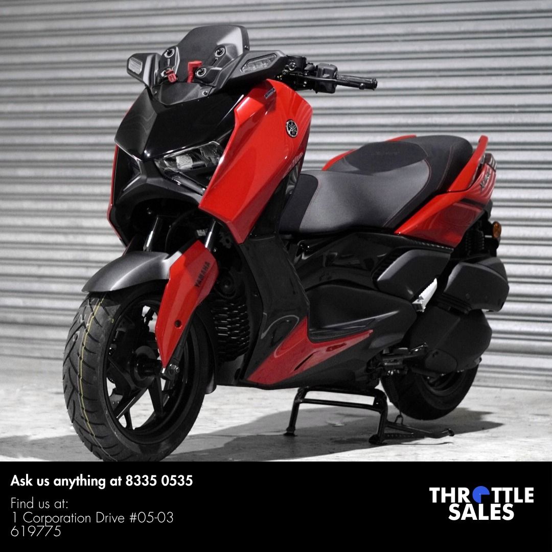 YAMAHA XMAX 300 V2 | V3 🔥 (Category: Class 2A) located in Singapore. Submitted by throttlesalessg (Listing ID 1330915548, Image 4). Description: Brand NEW Xmax. Ride in style and enjoy the most comfortable scooter in town! PM us which xmax you are looking for as we have V2 / V3 available. We also offer premium upgrades like Brembo, Accossato Racing, Öhlins, Pro-Fender, YSS, HEL hoses, and Sunstar brake discs to take your ride to the next level. 
