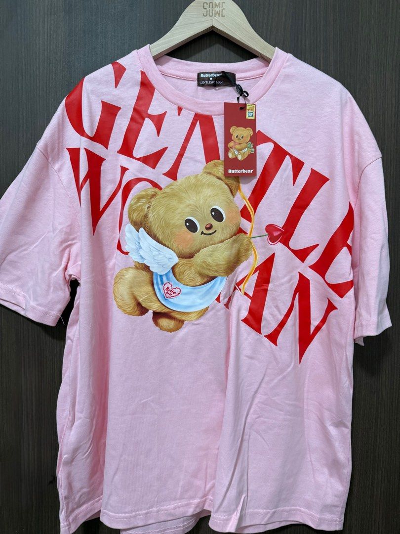 Butterbear x Gentle Woman T-Shirt (Category: Shirts) located in Singapore. Submitted by tyia26 (Listing ID 1396615051, Image 1). Description: .