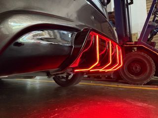 3K+REVIEWS!⚡️Custom Car LED light Rear Diffuser Car Bodykit