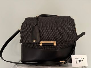 Diane Von Furstenberg (DVF) Black Handbag