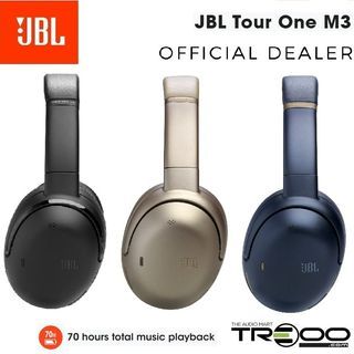 [Official]($16 Cashback!) JBL Tour One M3 Wired/Wireless Bluetooth Noise-Cancelling Over-Ear Headphone with Mic