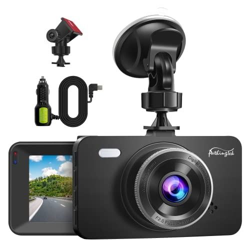 1080P Full HD Dash Camera for Cars, Pathinglek Dash Cam Front with 3" LCD Screen 170° Wide Angle, Car Camera Recorder with WDR Night Vision, G-Sensor, Parking Monitor, Loop Recording, Motion Detection (Category: Cameras & Sensors) located in Singapore. Submitted by bytesize_it (Listing ID 1405138252, Image 2). Description: 🚕🚕BUILT-IN G-SENSOR CAR DASH CAMERA------Equipped with G-SENSOR, our new version dashboard cam can automatically detect a s