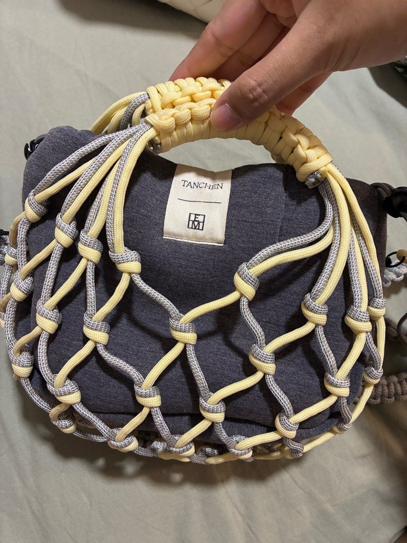 Tanchen X TEM Knot Bag in butter (Category: Shoulder Bags) located in Singapore. Submitted by bunnyhop22 (Listing ID 1401848747, Image 5). Description: Rtp $89 Barely used Selling to make space for new bags & decluttering before i move house.