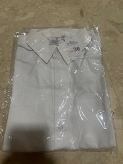 Temasek secondary school Uniforms White Shirt - Size 36