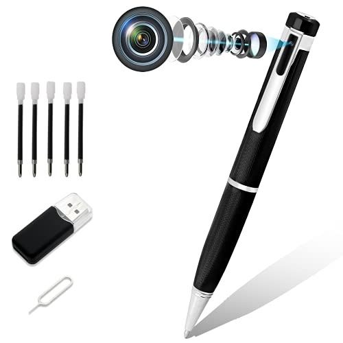 Anviker Camera Pen, Spy Pen Camera 1080P Hidden Camera, Spy Cam with Picture Taking and Audio recording, Mini Surveillance Camera for Business Conference and Classroom Learning (Category: Security Systems & CCTV Cameras) located in Singapore. Submitted by bytesize_it (Listing ID 1405252843, Image 2). Description: 【1080P Hidden Camera Pen】 Protect your properties while no one know it is recording. With the touch of a button, you can record videos 