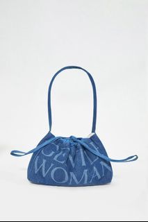 GENTLEWOMAN DENIM DUMPLING BAG