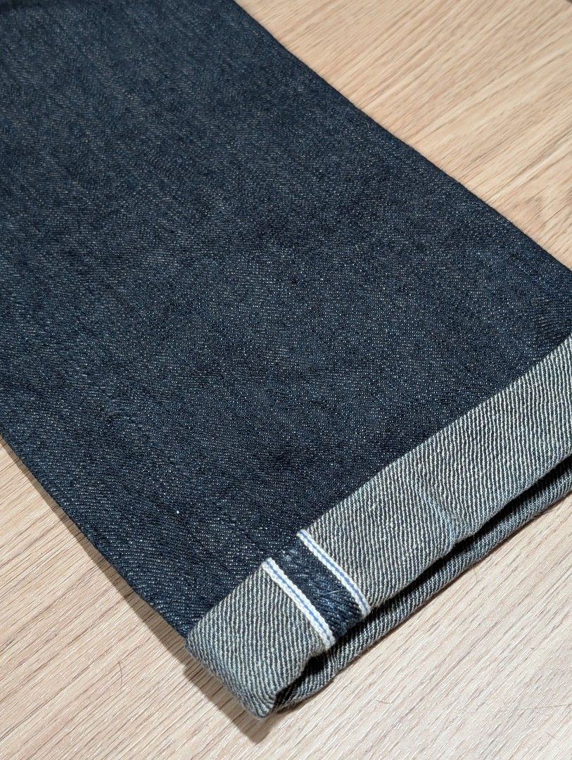 Pure Blue Japan | XX-011 Left Hand Twill Jeans (Category: Jeans) located in Singapore. Submitted by exz88 (Listing ID 1405822387, Image 4). Description: If you're a fan of Pure Blue Japan, then you'll know how special this pair is. This is the OG XX-011, PBJ's first left-hand twill offering and the pair that made them famous. To reiterate: This is their original crop of XX-011 (not the Blue In Green edition), before the fabric was discontinued. I