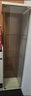 IKEA Glass Display Cabinet with Shelves