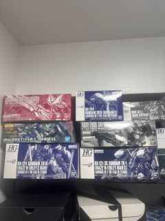 Various Gundam Model Kits