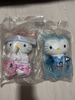 Hello Kitty Japanese Wedding Plush Toys