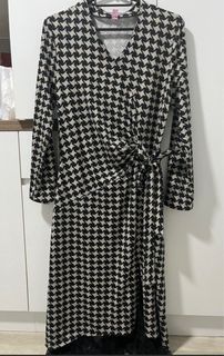Houndstooth Dress