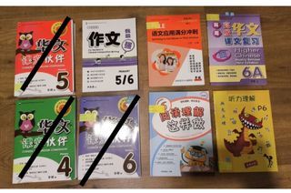 P4 - P6 Chinese Assessment Books - NEW