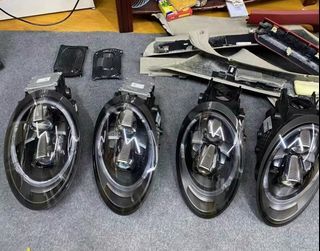 Porsche Headlight module Head lamp（L R）Front Lamp Ballast Original 992.1 Turbo Carrera S 992.2 Turbo 718.1 718.2 Boxster/Cayman S、GTS/718.2 Cayman GT4 RS Cayenne 955 957 958 958.1 958.2 Macan 95B.1 95B.2 Panamera 971.1 971.2 Taycan J1.1 J1.2