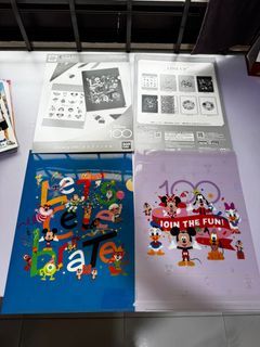 Disney 100 Clear File Folder Set (2 designs)