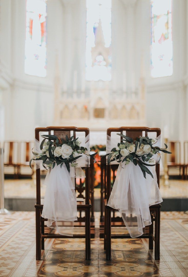 [Rental] Wedding Chair Faux Floral with Tulle (Category: Artificial Plants & Flowers) located in Singapore. Submitted by twofoldcollectives_rentals (Listing ID 1402792875, Image 1). Description: Great for Weddings & Solemnisations 2 Faux floral chair decorations comes with tulle (cable ties provided) Rental period up to 4 days To confirm your booking: A refundable security deposit of $30 is required to confirm your booking. Deposit will be refund