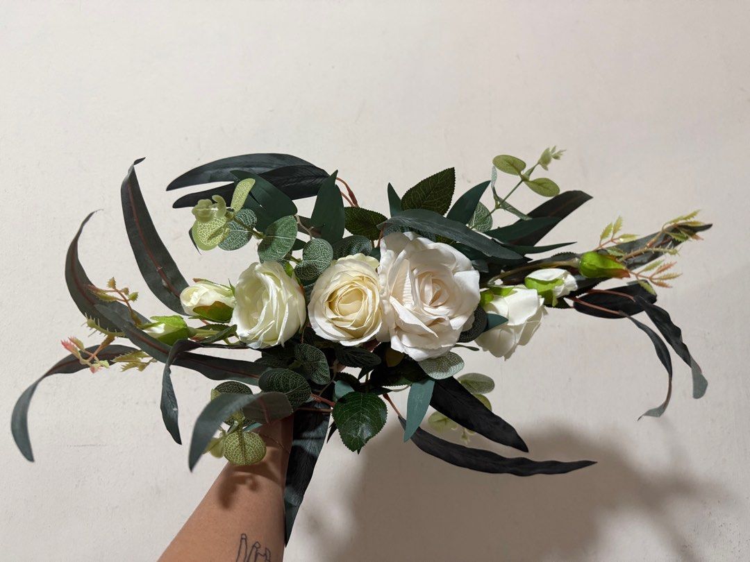 [Rental] Wedding Chair Faux Floral with Tulle (Category: Artificial Plants & Flowers) located in Singapore. Submitted by twofoldcollectives_rentals (Listing ID 1402792875, Image 3). Description: Great for Weddings & Solemnisations 2 Faux floral chair decorations comes with tulle (cable ties provided) Rental period up to 4 days To confirm your booking: A refundable security deposit of $30 is required to confirm your booking. Deposit will be refund