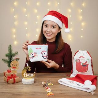 Custom Christmas Gifts - MANY ITEMS - Personalized Festive Gifts for Your Loved Ones
