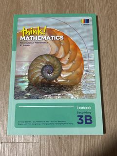 Think! Mathematics Textbook Secondary 3B