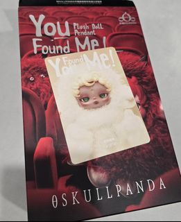 WTS Skullpanda Plush Doll Pendant You Found Me Sandman