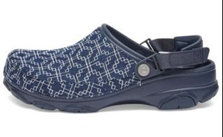 CROCS X LEVI'S ALL TERRAIN CLOG 'SASHIKO DARK- Blue Navy'