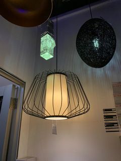 Modern Wire Cage Pendant Lamp