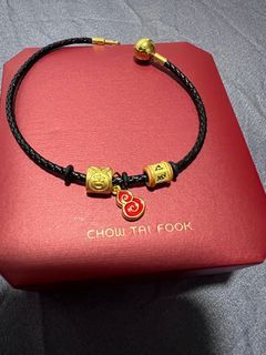 Chow Tai Fook Gold Charm Bracelet