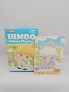 WTS Dimoo Animal Kingdom Warm Polar Bear