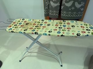 Ironing Board with Paw Print Cover