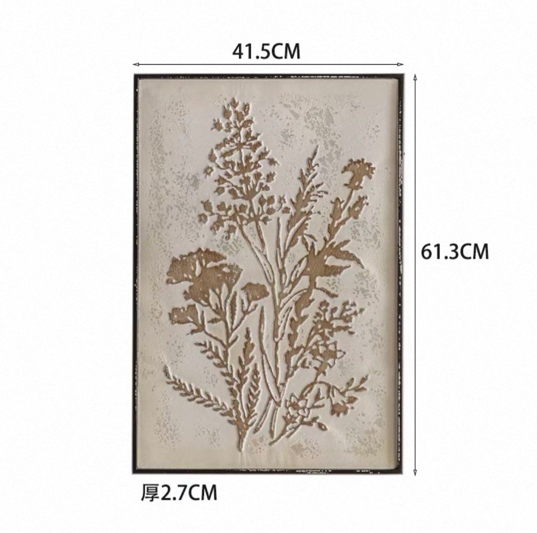 Modern Farmhouse Rustic Vintage Unique Nature Floral Metal Wall Decor Framed Painting Art Piece Picture (Category: Wall Decor) located in Singapore. Submitted by graciexx (Listing ID 1410625647, Image 2). Description: Price: $25 per piece Material: Metal Style: Rustic Vintage Size: Refer to images Very original unique art pieces, absolutely brand new. Bought at $55 per piece originally. Selling because it couldn’t fit into my house theme. Hopeful