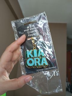 New Zealand Kia Ora Enamel Keyring