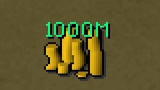 OSRS Gold - 1000M ($0.21/m)
