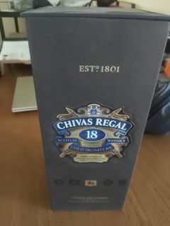 Chivas Regal 18 Year Old Gold Signature Whisky 1L
