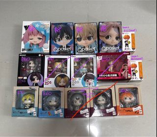 OFFICIAL WTS/LFB anime figures | haikyu haikyuu Tokyo revengers gintama spy x family windbreaker chainsaw man anya aki chifuyu inui inupi suo hinata kenma oikawa gintoki kita suna look ups megahouse g.e.m nendoroid nenderoid qposket